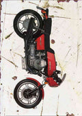 MotoGuzzi LeMans 850 1976 aged A4 Photo Print