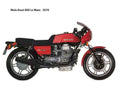 MotoGuzzi LeMans 850 1976 motorbike A4 Photo Print