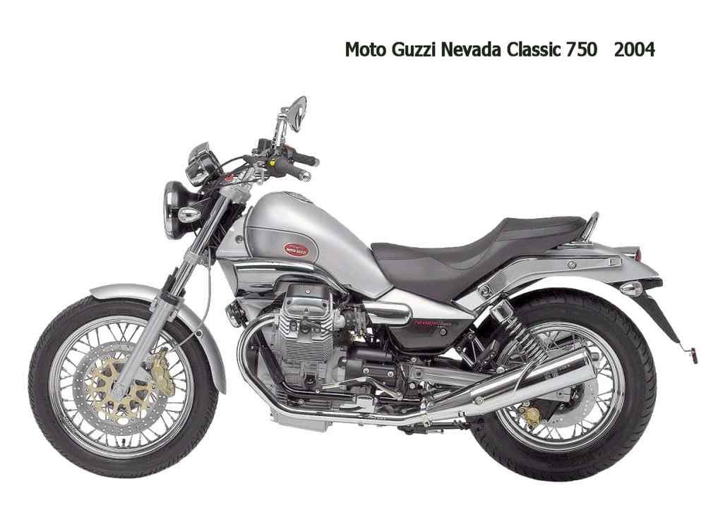 MotoGuzzi Nevada Classic750 2004 motorbike A4 Photo Print