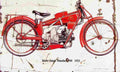 MotoGuzzi Standard500 1921 Aged Vintage A4 Photo Print