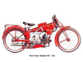MotoGuzzi Standard500 1921 motorbike A4 Photo Print