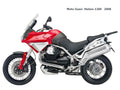 MotoGuzzi Stelvio1200 2008 motorbike A4 Photo Print