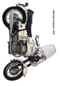 MotoGuzzi V7 1970 A4 Photo Print