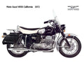 MotoGuzzi V850 California 1972 motorbike A4 Photo Print