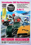 MotoHockenheim72 Vintage Advert A4 Photo Print