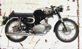 Motobi Sprite 200 1965 Aged Vintage A4 Photo Print