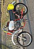 Motorbike Jawa Isdt 2 001 A4 Photo Print