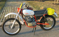 Motorbike Jawa Isdt 2 A4 Photo Print