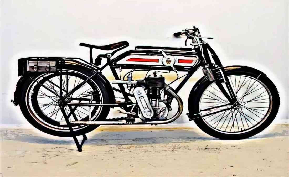 Motorbike Rover Tt A4 Photo Print