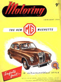 Motoring Magnette Family 1950s Vintage Retro Advert Poster