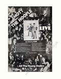 Mott Hoople Dudes Vintage Retro Advert Poster A4 Photo Print