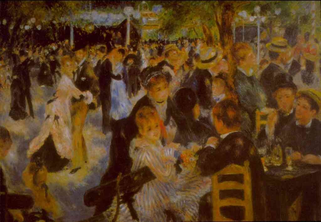 Moulin Galette Renoir A4 Photo Print