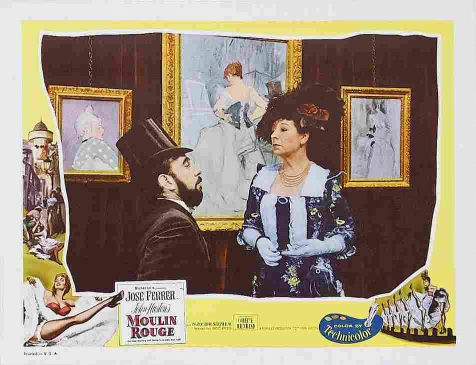 Moulin Rouge 1952 04  film star poster A4 Photo Print