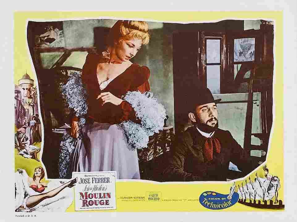 Moulin Rouge 1952 05  film star poster A4 Photo Print