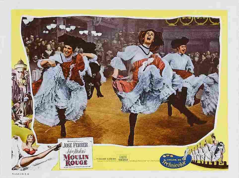 Moulin Rouge 1952 07  film star poster A4 Photo Print