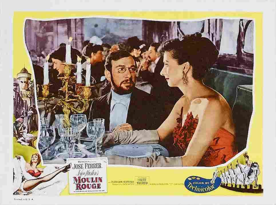 Moulin Rouge 1952 09  film star poster A4 Photo Print