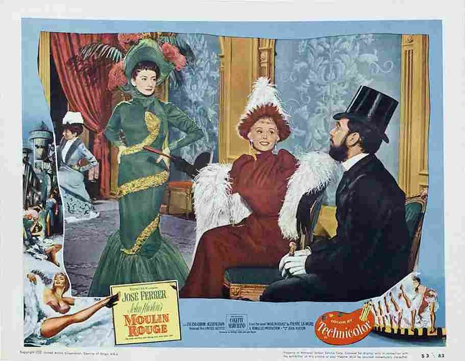 Moulin Rouge 1952 14  film star poster A4 Photo Print