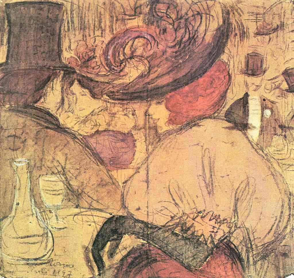 Moulin Rouge Joseph Rippl Ronai Symbolism A4 Photo Print