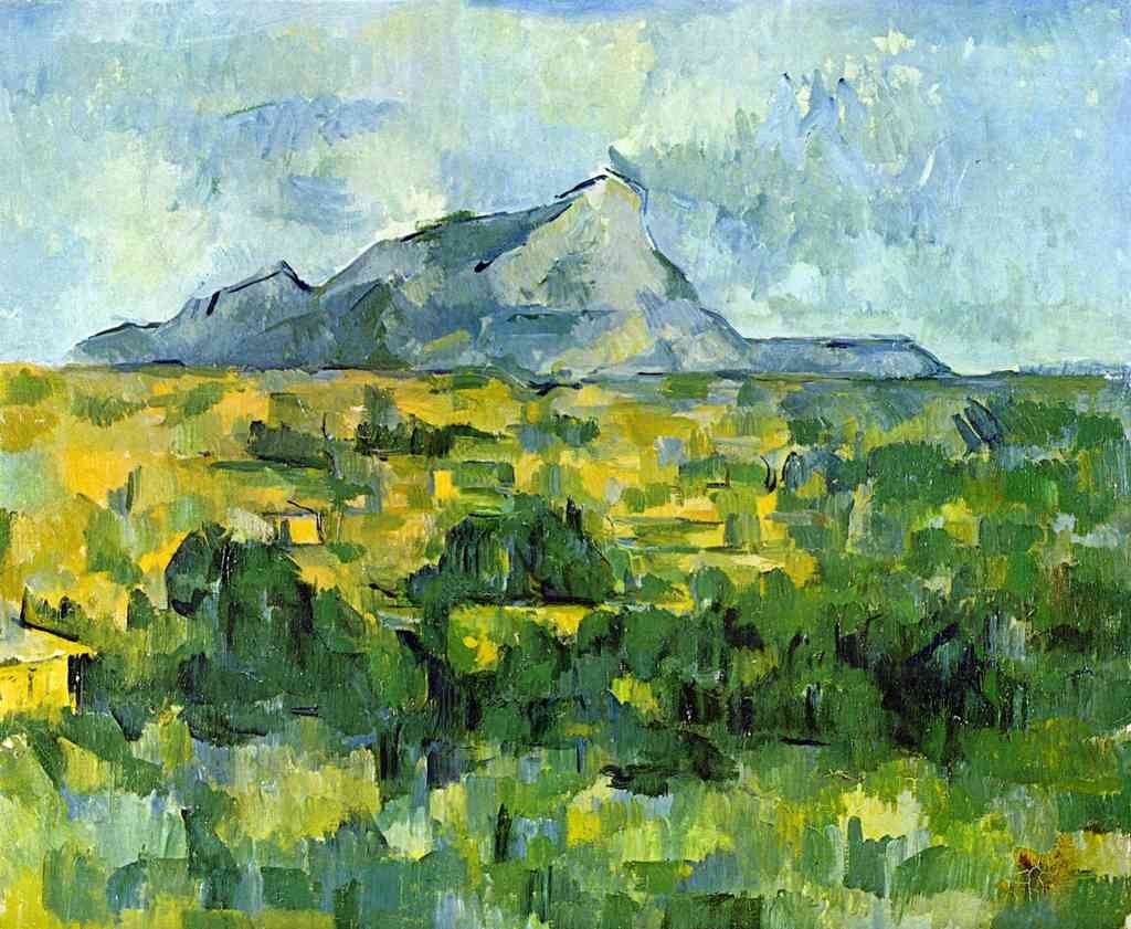 Mount Saint Victiore Cezanne A4 Photo Print