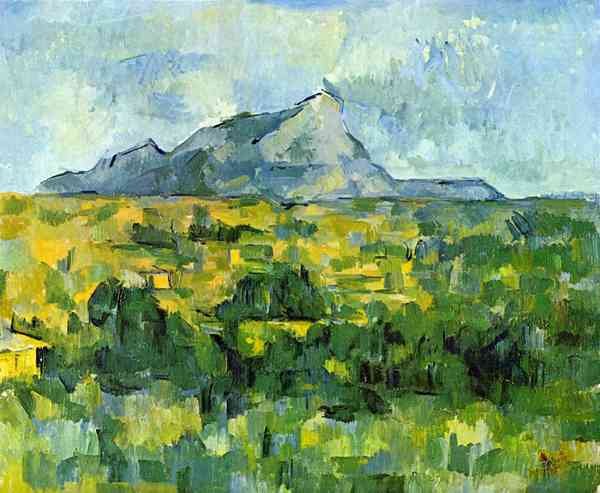 Mount St. Victiore by Cezanne A4 Photo Print