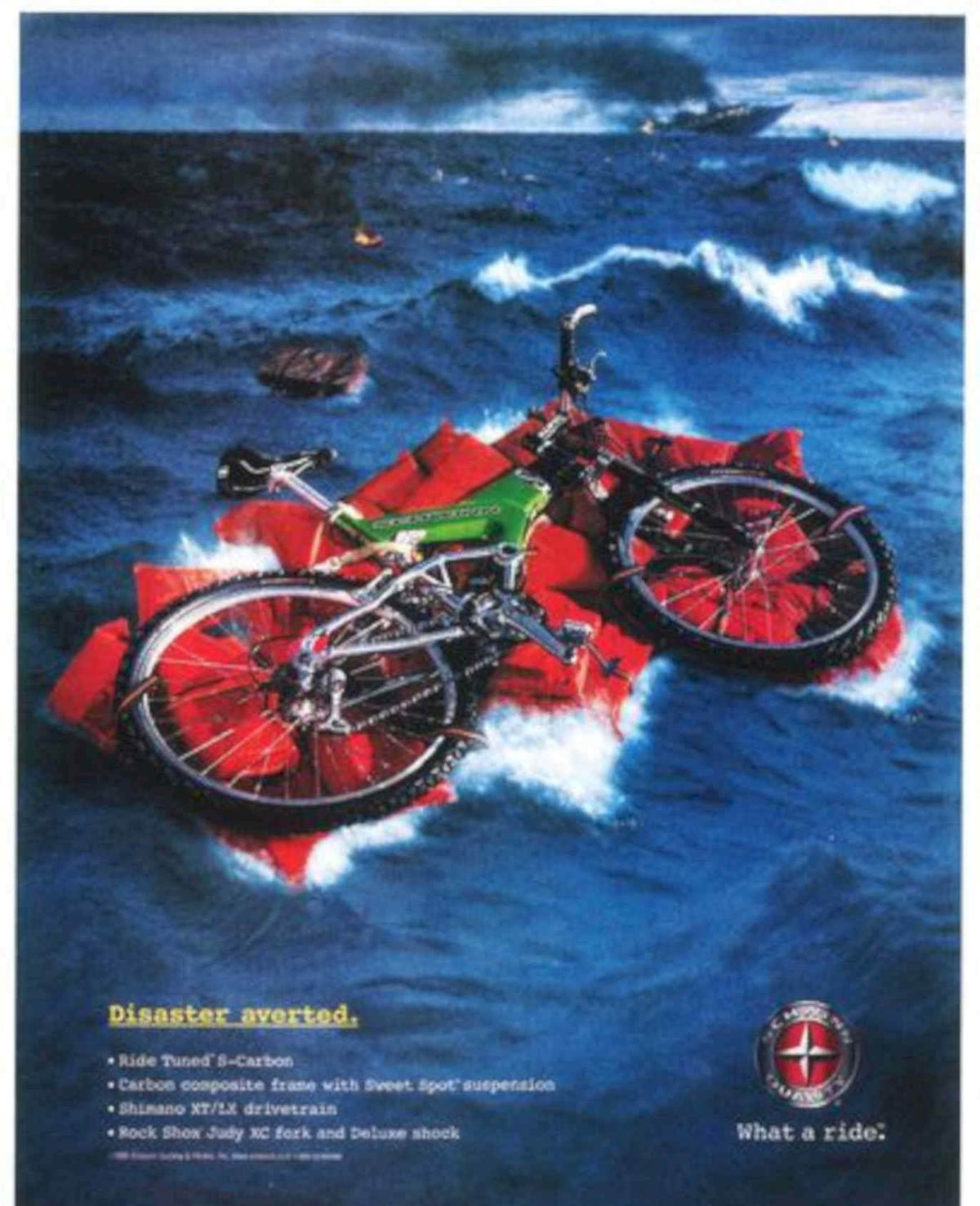 Mountain Bike Tuned Vintage Retro Advert Poster A4 Photo Print