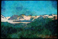 Mountains 114001 Majestic Mountain Wilderness A4 Limited Edition Watercolour Print