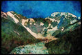 Mountains 114004 Glacier Country A4 Limited Edition Watercolour Print