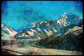 Mountains 114006 Enormous Glacier A4 Limited Edition Watercolour Print