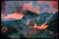 Mountains 114011 Cassiar Mountains Northern British Columbia, Canada A4 Limited Edition Watercolour Print