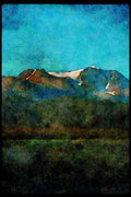 Mountains 114012 Lovely Wilderness Lake A4 Limited Edition Watercolour Print