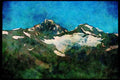 Mountains 114048 Magnificent Mountain Wilderness A4 Limited Edition Watercolour Print