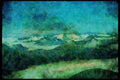 Mountains 114055 A 'River Of Ice' Enormous Glacier A4 Limited Edition Watercolour Print