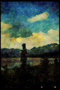 Mountains 114079 Pristine Wilderness A4 Limited Edition Watercolour Print