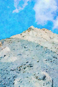 Mountains 213014 Alps, Switzerland A4 Limited Edition Watercolour Print
