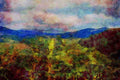 Mountains 213059 Tussocks, Scotland A4 Limited Edition Watercolour Print
