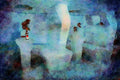 Mountains 213078 Ice Sculpture, Jungfrau, Switzerland A4 Limited Edition Watercolour Print