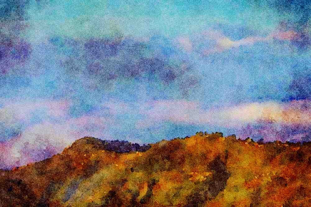Mountains 213091 Mt. Everest, Nepal A4 Limited Edition Watercolour Print