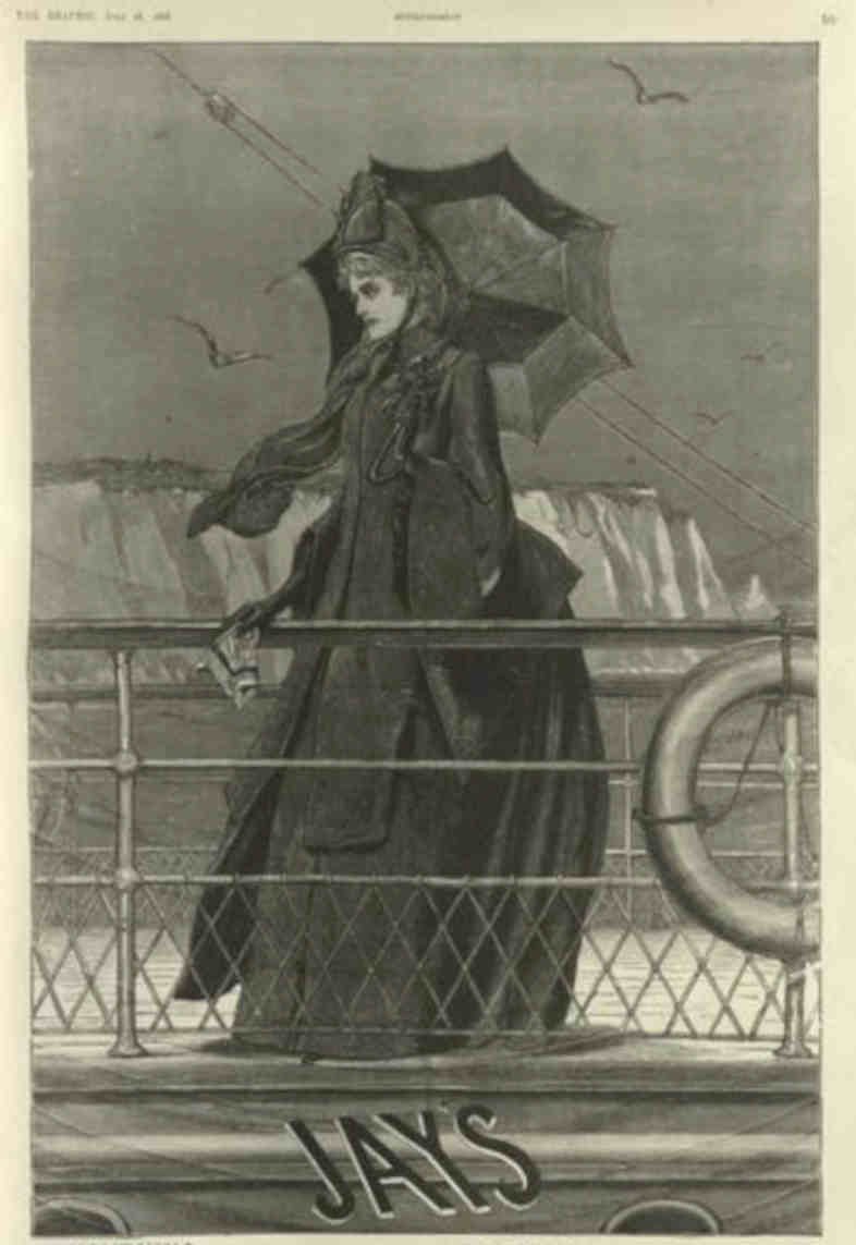 Mourning Woman Pier Vintage Retro Advert Poster A4 Photo Print