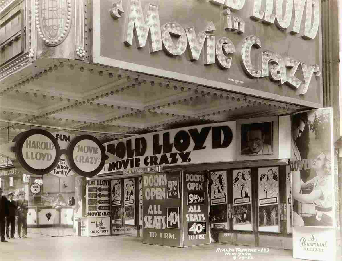 Movie Crazy 10S  film star poster A4 Photo Print
