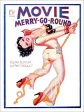 Movie Merry Go Round Pin Up Vintage Retro Advert Poster A4 Photo Print