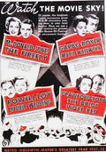 Movie Sky Goldwyn Vintage Retro Advert Ads A4 Photo Print