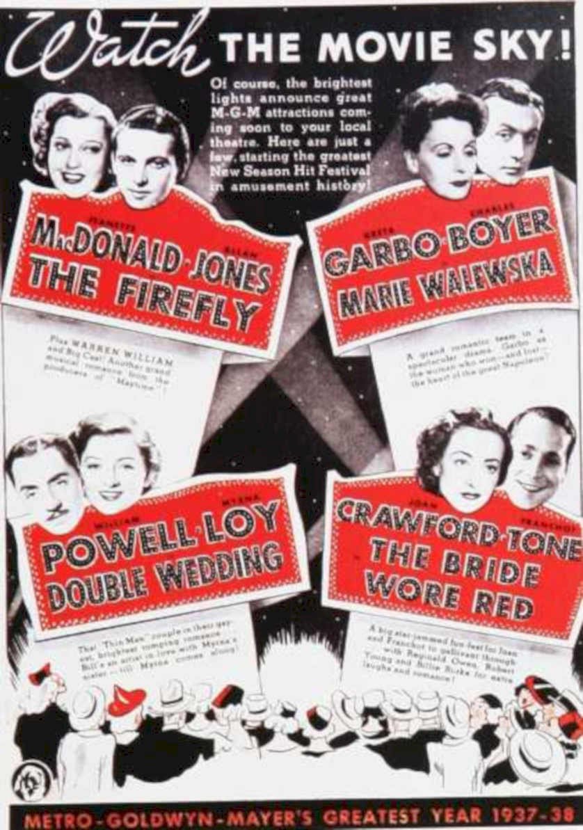 Movie Sky Goldwyn Vintage Retro Advert Ads A4 Photo Print