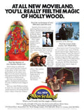 Moviland Hollywood Magic Vintage Retro Advert Poster A4 Photo Print