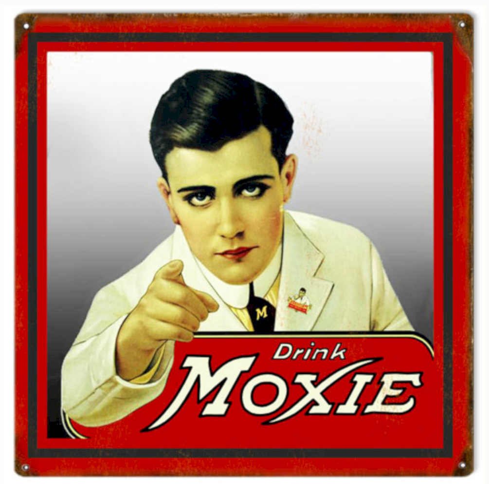 Moxie Sign Vintage Vintage Retro Advert Ads A4 Photo Print
