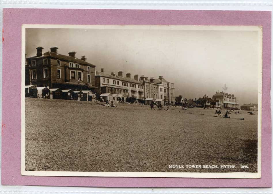 Moyle Tower Beach Hythe Kent Vintage A4 Photo Print