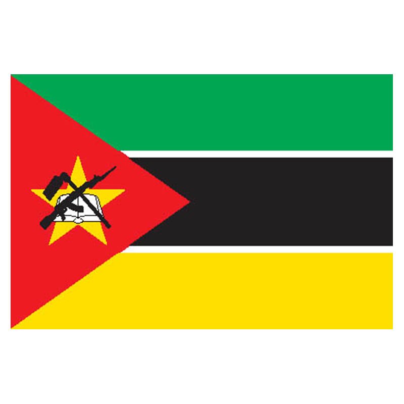 Mozambique Flag N1781 A4 Photo Print