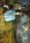 Mr And Mrs Robert Andrews Gainsborough A4 Photo Print