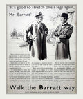 Mr Barratt Stretch Vintage Retro Advert Poster A4 Photo Print