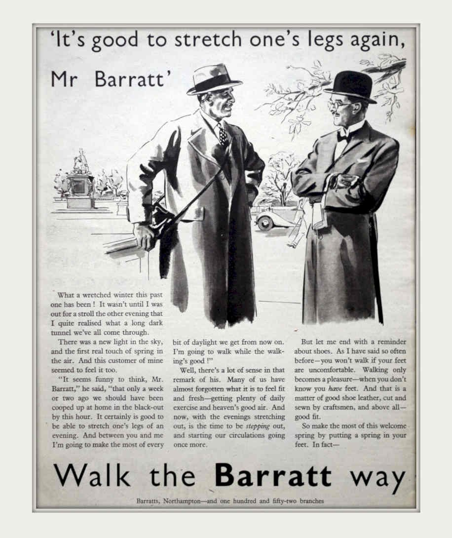 Mr Barratt Stretch Vintage Retro Advert Poster A4 Photo Print