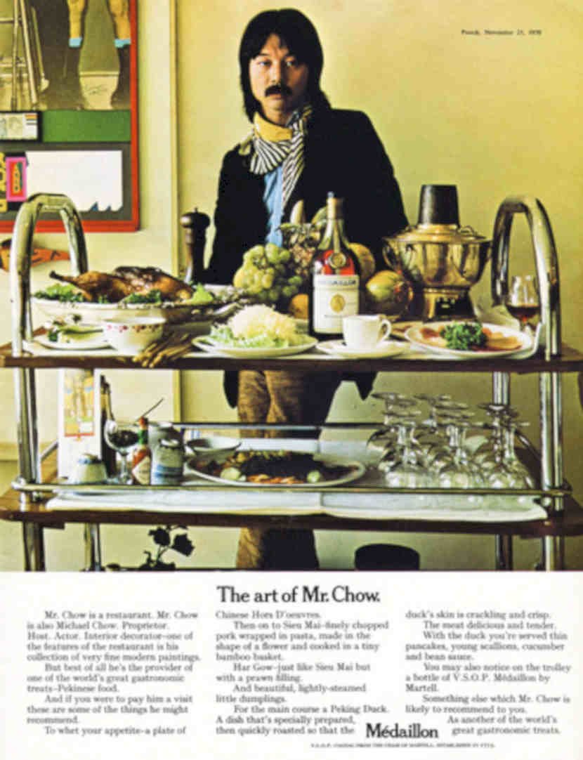 Mr Chow Dining Vintage Retro Advert Poster A4 Photo Print